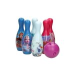 Jeu quilles reine des neiges ii : 6 quilles 18 cm et mini boule - plastique - bowling enfant fille - ...
