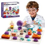 Jeu scientifique 68pcs circuits lectriques vatos ? 450 + expriences stem ducatives enfants 6 ans kit ...