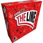Jeu de soci�t� - asmodee - the line rouge - jeu de devinettes moderne - format portable - 174 cartes