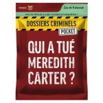 Jeu de socit - asmodee - qui a tu meredith carter ? - 40 cartes - 2 joueurs ou plus - mixte