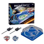 Jeu de soci�t� - battle top x set de combat - ar�ne beystadium - 2 toupies - 2 lanceurs