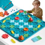 Jeu de soci�t� burgkidz labyrinthe puzzle 56x56 cm pour enfants 4 - 8 ans