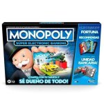 Jeu de socit - monopoly - monopoly lectronique super banking - unit bancaire lectronique - noir