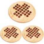 Jeu de soci�t� small foot legler 2019781 solitaire bille de bois lot de 3