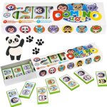 Jeu de soci�t� - technok - 3305 - domino puzzle animaux zoo - couleurs vives - 2 joueurs ou plus