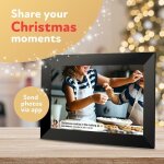 Jie cadre photo numrique cadre photo numrique xclt 10. 1 zs cran tactile ips 1280x800 cadre photo ...