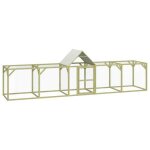 Jills - poulailler enclos cage poules dext�rieur - 500x100x150cm - bois de pin massif impr�gn� oct46331581 ...