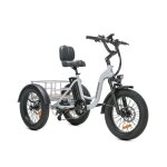 Jobobike triker tricycle �lectrique � trois roues 55 km avec porte - bagages - parfait pour le transport ...