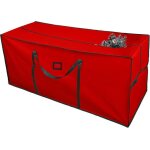 Sac de rangement pour sapin de noël - jofony - rouge - oxford 600d - 83 x 13 x 34 cm - Élégant Sac de rangement pour sapin de noël - jofony - rouge - oxford 600d - 83 x 13 x 34 cm - Élégant
