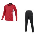 Jogging femme - nike - swoosh - rouge et noir - dri - fit - respirant - manches longues Jogging femme - nike - swoosh - rouge et noir - dri - fit - respirant - manches longues
