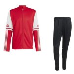 Jogging homme adidas rouge et noir 100% recycl