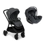 Joie - poussette duo signature finiti + sige auto i - level pro ebony