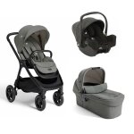 Joie - poussette trio finiti evergreen siege - auto gr0 i - snug 2 shale nacelle ramble xl