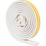 Joint adhésif pour porte entrée fenêtre bande de joint détanchéité en caoutchouc 9mm(l) x 6mm(h)9mm(l) ... Joint adhésif pour porte entrée fenêtre bande de joint détanchéité en caoutchouc 9mm(l) x 6mm(h)9mm(l) ...