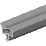 Joint de bute de porte - ellen - 3967 ev - pvc - blanc - longueur 5 m