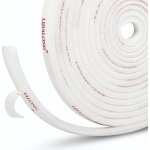Joint d�tanch�it� pour fen�tres et portes 5 m (l) x 9 mm (l) x 5 mm (�) bande adh�sive � brosse pour ...