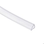 Joint tanchit sourcing map 1pcs pour 3 - 5mm bord 1m longueur 55mm hauteur garniture pvc protection ...