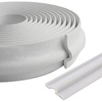 Joint de fentre isolant phonique - woodours - 4m - anti - bruit - gris - autocollant