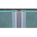 Joint porte douche joint pare baignoire pour verre 6 / 8 / 10 / 12mm joint en u 550cm odipie