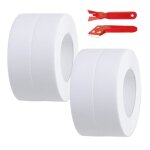 Joint salle de bain 2 rouleaux 315m bande etancheite autocollante imperméable + 1 jeu doutils pour enlever ... Joint salle de bain 2 rouleaux 315m bande etancheite autocollante imperméable + 1 jeu doutils pour enlever ...