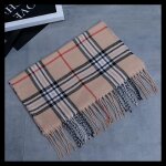 �charpe - motifs �cossais - frang�e - 160 cm x 30 cm - polyester