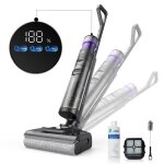 Jonr ed12 pro max - aspirateur balai laveur sans fil 17000panettoyage  70cautonomie 40 mins rappel ...