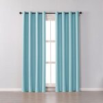 Jormftte lot de 2 rideaux occultants thermique  oeillet solide dcoration de fentre pour chambre 100 ...