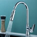 Jormftte douchette �vier cuisine 360� 3 modes avec a�rateur mitigeur rotatif adaptateur universel orientable ...