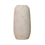 Josan - vase en c�ramique beige h32 cm