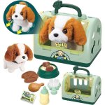 Jouet animal en peluche chien robot raliste cadeau de jeu de rle pour les enfants de plus de 3 ans