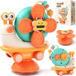 Jouet de bain pour bébé 6 - 12 mois jouet à ventouse en forme descargot jouet eveil montessori sensoriels ... Jouet de bain pour bébé 6 - 12 mois jouet à ventouse en forme descargot jouet eveil montessori sensoriels ...