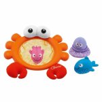 Jouet de bain - chicco - centre dactivits de bain crabe basket - orange - a partir de 9 mois