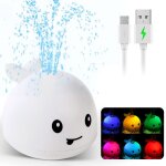 Jouet de bain rechargeable pour b�b� baignoire am�lior�e avec jet deau l�ger et �tanche id�al pour les ...