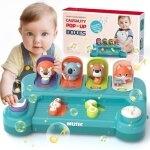 Jouet bb 1 an jouet montessori avec de la musique pour les enfants 1~3 ans fille garon pop - up jouet ...