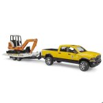 Véhicule miniature - bruder - ram rental service - mini - pelleteuse - Échelle 1:16 Véhicule miniature - bruder - ram rental service - mini - pelleteuse - Échelle 1:16