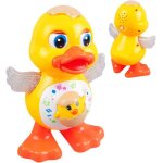Jouet de canard dansantcanard de dessin anim qui peut chanter et danser avec une lumire ledjouet musical ...