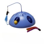 Jouet pour chaton automatique 3 en 1 avec 2 modes de vitesse jouet interactif pour chat dintérieur avec ... Jouet pour chaton automatique 3 en 1 avec 2 modes de vitesse jouet interactif pour chat dintérieur avec ...