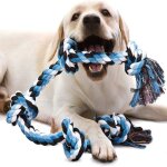 Jouet pour chien en corde indestructible pour chiens forts et de grande taille jouet en corde pour chien ...