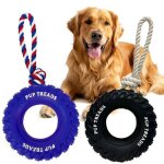 Jouet chien r�sistant avec corde ? jeu de traction pour chiens actifs jouet � tirer anti ennui lot de ...