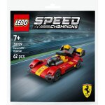 Jouet de construction - lego - ferrari 499p - rouge - 3 ans et plus - lego technic