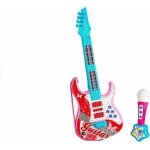 Jouet à cordes pour microphone de guitare électrique - leantoys - 3362 - rose - enfant - plastique Jouet à cordes pour microphone de guitare électrique - leantoys - 3362 - rose - enfant - plastique