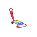 Jouet dactivit - fisher - price - hjk40 - xylophone  roulettes - 60 chansons - 3 niveaux dapprentissage ...