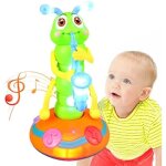 Jouet dansantjouets de saxophone de chenille de jouet de torsion dde musique lgre - jouet de danse de ...