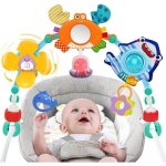 Jouet darche de poussette arche eveil bebe dactivits jouets sensoriels suspendu convenant la plupart ...