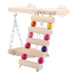 Jouet debout doiseau jouet de perroquet durable sain pour le perroquet �tiquette
