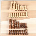 Jouet d�checs - 32 pi�ces - �checs en bois - pour 3 ans et plus