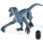 Jouet dinosaure tlcommand - amoune - velociraptor - lumires et sons - pour enfants  partir de 3 ...