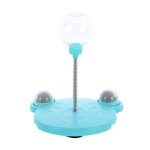 Jouet distributeur croquette chats jouet de puzzle pour chiot chaton boule herbe a chat leak therapy ...
