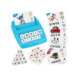 Jouet educatif fille garon jeux de societe 3 - 8 ans cadeau enfant apprendre a lire franaise lettre ...