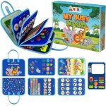 Jouet éducatif sensoriel pour enfants 3 - 6 ans - planche dactivités - couleurs formes alphabet chiffres ... Jouet éducatif sensoriel pour enfants 3 - 6 ans - planche dactivités - couleurs formes alphabet chiffres ...